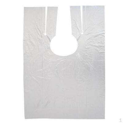 200x Disposable Hair Cutting Cape Salon Gown Unisex Barber Gowns Apron - 110x78cm