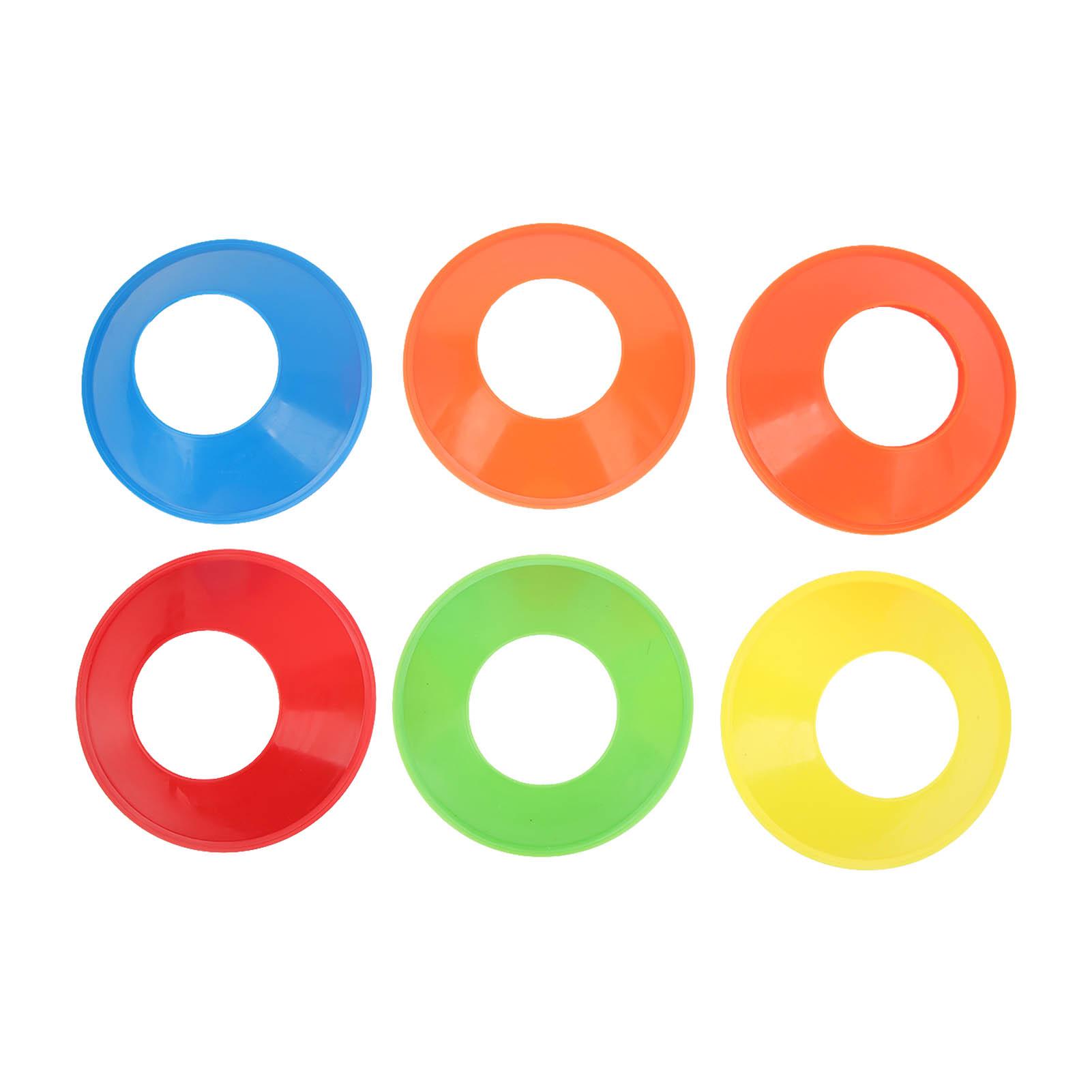 10Pcs Sports Disc Cones Football Soccer Sports Exercise Cones Agility Training Playing Field Marker