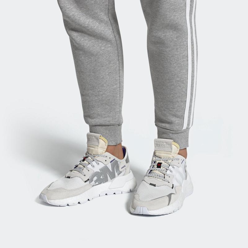 Adidas Nite Jogger 3M Cloud White Sneakers EE5885