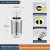 Universal Anti-Clog Push-Type Wash Basin Drain Filter and Deodorizing Stopper
