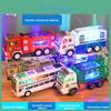 Interactive Electric Kids Vehicle Toy Garbage Truck With 4d Music Lights And