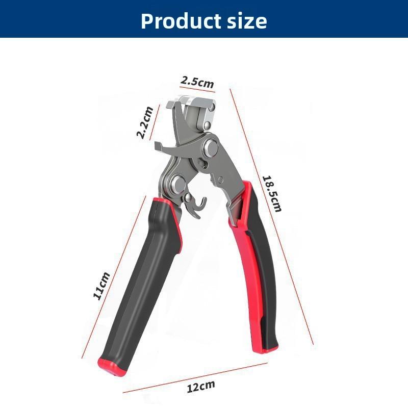 Stainless Steel Automotive Clip Pliers Fastener Removal Tool Trim Upholstery Extractor for Car Door Panel Mechanic DIY Workshop