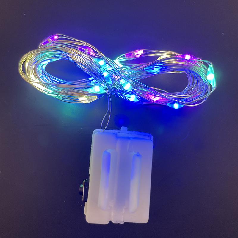 

Светодиодные мигающие гирлянды «Звездный шар Бобо» - Декоративные гирлянды на батарейках 2 м и 3 м для романтической атмосферы 3V