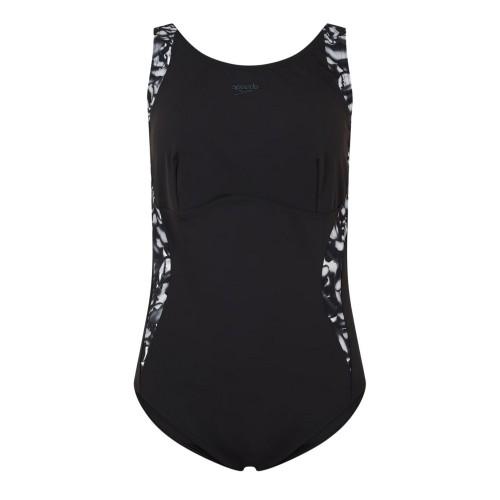 Speedo Womens/Ladies Logo One Piece Swimsuit