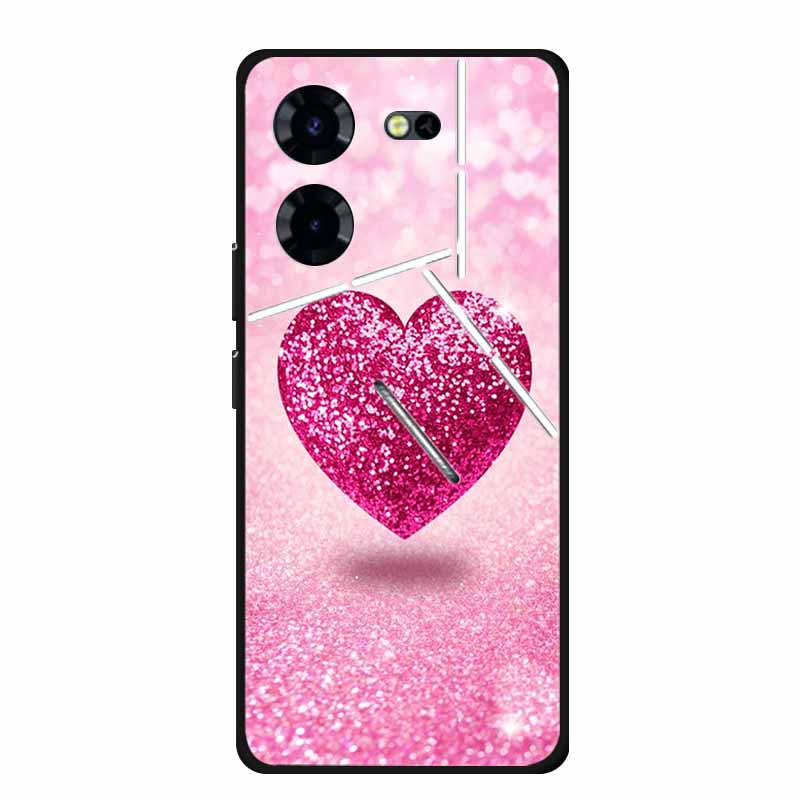Luxury Case For Tecno Pova 5 Pro 5G TPU Soft Silicone Back Cover for Tecno Pova5 Pro 2023 LH8n Phone Cases Cute 6.78" New etui