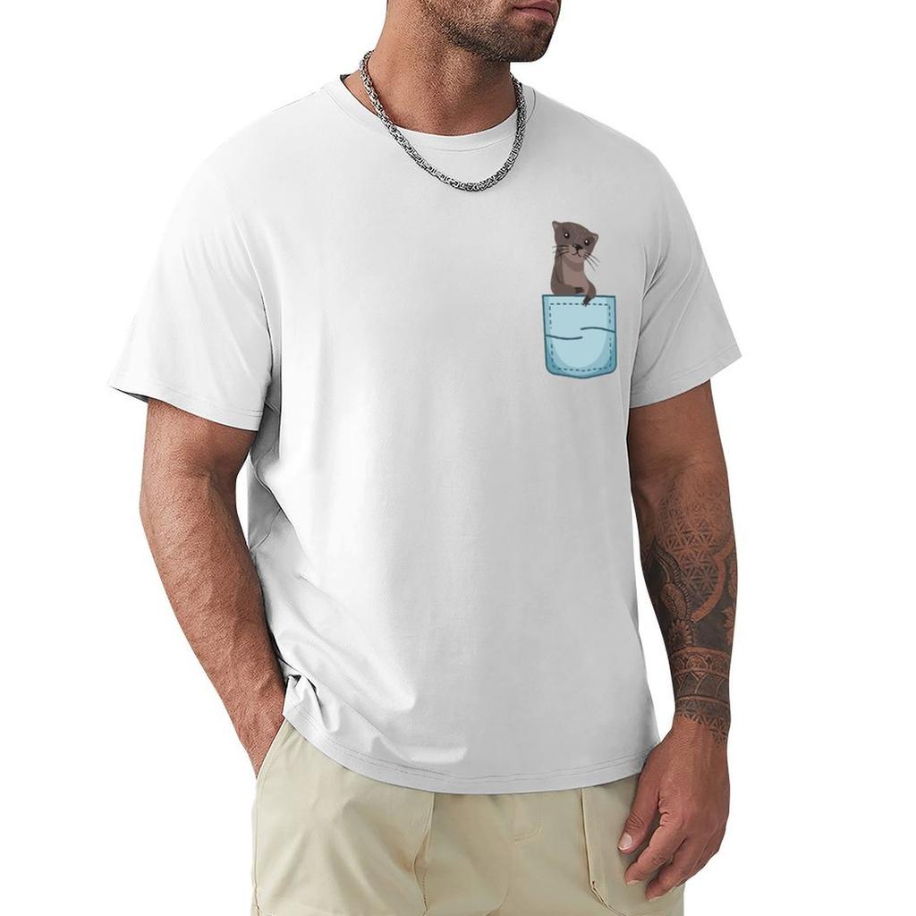 Funny Vintage Ferret Lovers Gift T-Shirt Street Wear Vintage Graphic Tee Outfits For Men