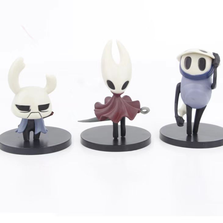6pcs/Set Hollow Knight Toys Anime Game Figure The Knight Action Figure Hornet/Quirrel Figurine Collectible Model Doll Kids Gift