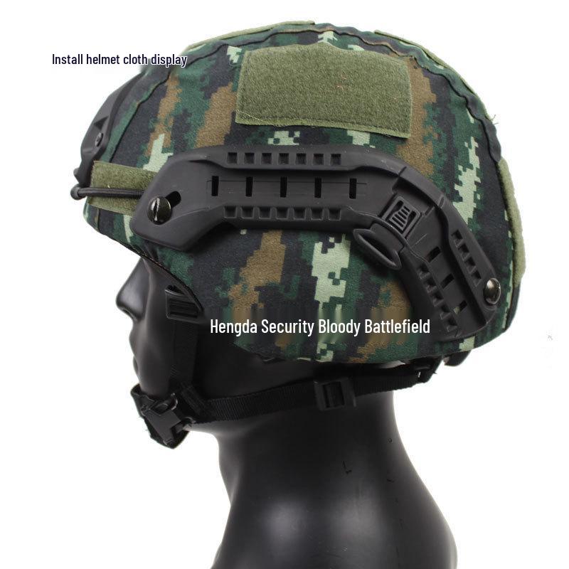 MICH2000 Action Fiberglass Riot Helmet for Special Forces Training, 1.5KG