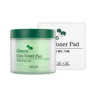 RiRe Green Cica Tonerpads, 70 Stück, 150 ml, 1 Stück/2 Stück