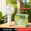 2025 Mini High-Speed USB Handheld Fan: Portable, Powerful Turbine Design.