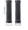 Bike Handlebar Grips, Single Lock On Bicycle Handle Bar, for BMX, Mountain, MTB, Beach Cruiser, Scooter, Folding Bike, Soft Non-