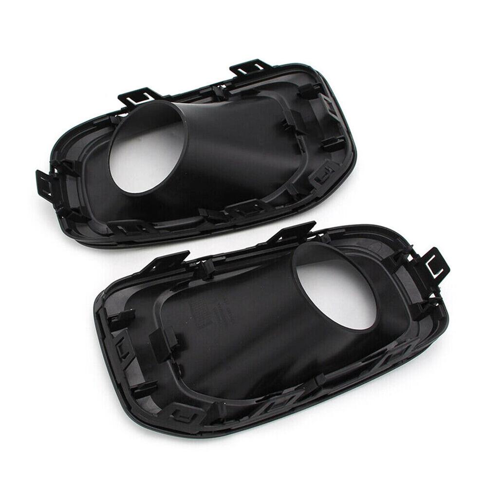 2x Front Bumper Fog Light Lamp Bezel Cover For Jeep Renegade 2015 2016 2017 2018