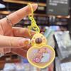 Glowing Capybara Night Light Keychain - Cute Cartoon Pendant