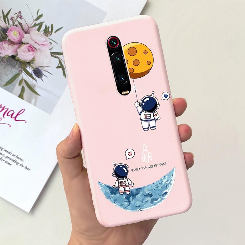 Kreslený obal pro Xiaomi Mi 9T Pro Mi9T Roztomilý barevný měkký silikonový zadní kryt pro Xiaomi Mi 9T 9 T 9TPro Pouzdra na telefon