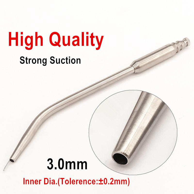 Aspirateur dentaire Ferguson Frazier Tube d'aspiration dentaire en acier inoxydable tube d'aspiration laboratoire chirurgical Tube dentiste outil