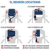 2Pcs O2 Oxygen Sensor 234-4029 For Chrysler Aspen Dodge Dakota Ram 1500 Truck