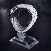 2pcs Clear Acrylic Detachable Bracelet Jewelry Watch Display Holder Stand Rack