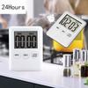 Magnetic Square Kitchen Cooking LCD Digital Timer Clock Countdown Alarm Tools