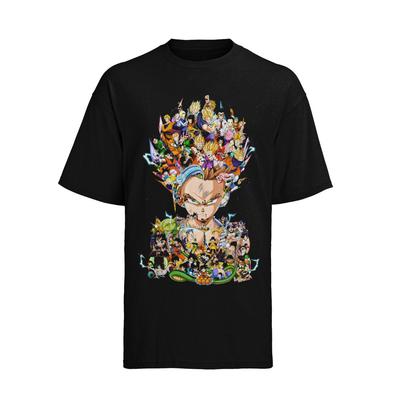 Dragon Ball Manga Vegeta Team Son Goku Kid Kind  Herren Bio T-Shirt