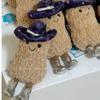 Amuseable Space Series Peanut Plush Toy Soft Stuffed Food Doll with Galaxy Cowboy Hat Silver Boots Adorable Gift for Girl