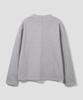 AGOD Back Incision Crop Long Sleeve [Grey]