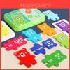 Wooden Toddler Educational Number Matching Puzzle For Early Learning And Cognitive Development