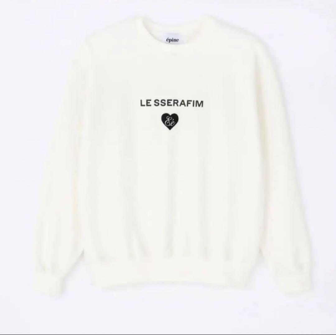 

[USED] epine × LE SSERAFIM collaboration sweatshirt