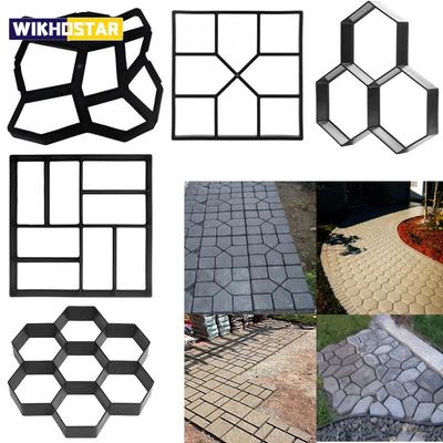 DIY výrobce cest Formy na dlaždice Kamenná Cihla Forma na beton Beton Cement Procházka Dlažba zahradních cest Dlažba Opakovaně použitelné formy na terasu Dlažba