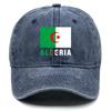 Flag Of Algeria Caps 100% Cotton Snapback Baseball Hat Man Caps Fit Simple Adjustable Baseball Caps One Size Fits All