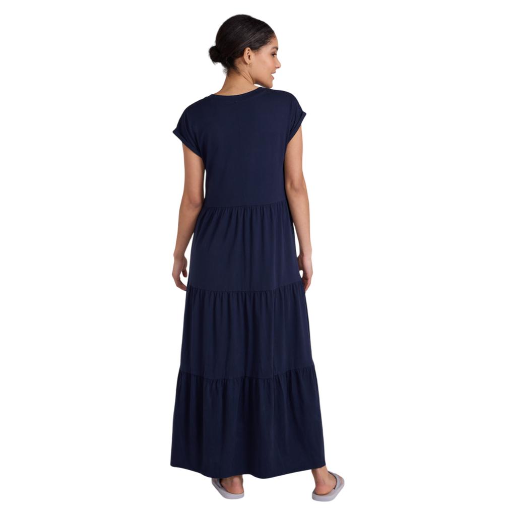 Animal Womens/Ladies Tiered Jersey Maxi Dress