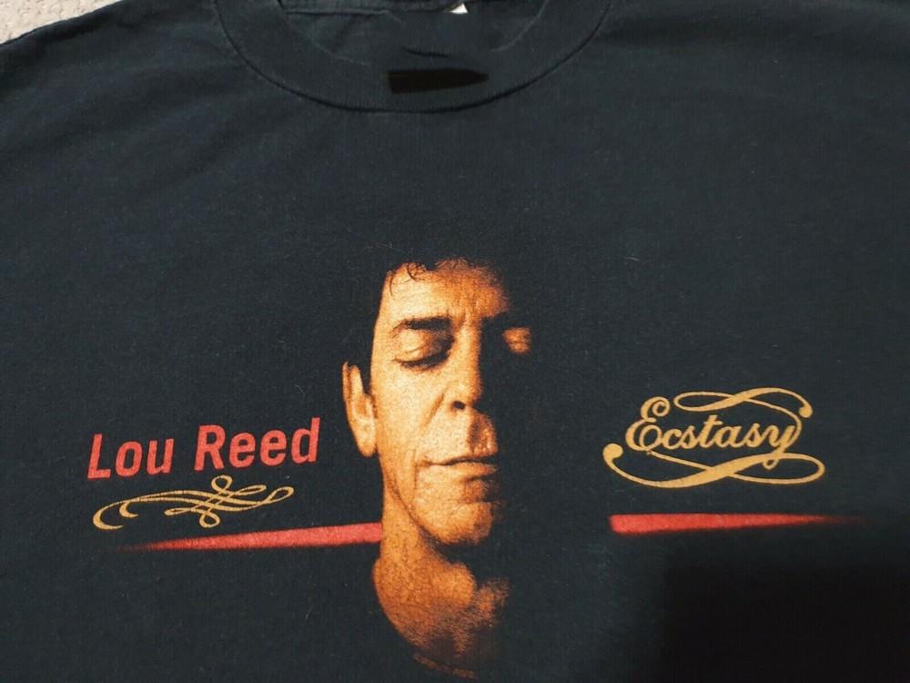 

2000 LOU REED ECSTASY TOUR T-Shirt Unisex Cotton Tee Unisex T-Shirt XXXXL