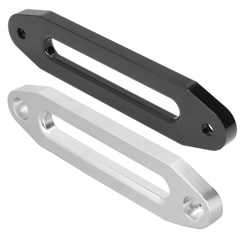 Winch Hawse Fairlead Aluminium 25.4cm Smooth Edges 8000‑15000lb Loading  Side By Side Fairlead Anti Binding for ATV