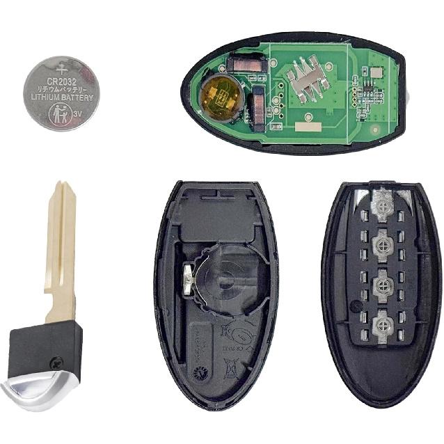 MechanMagic Smart Key Fob Remote Replacement Fits for Nissan Sentra Versa 2013 2014 2015 2016 2017 2018  Keyless Entry Remote Control CWTWB1U840