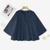 ZANZEA Blusa casual da donna a maniche 3/4 con scollo rotondo