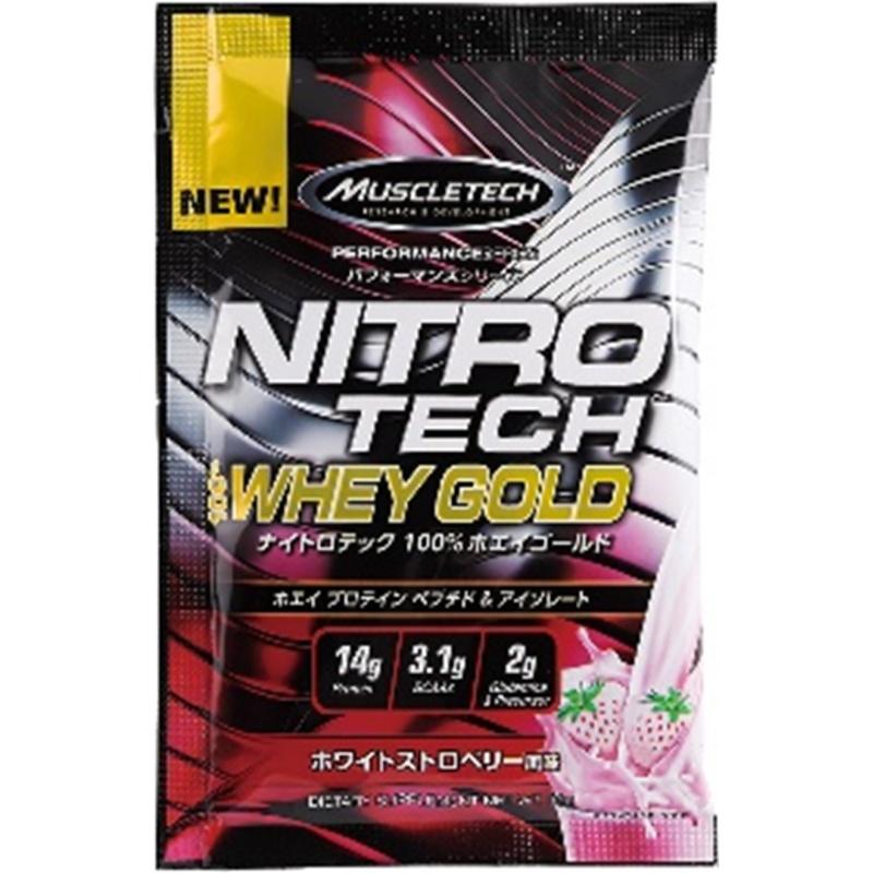 

Muscle Tech Nitro Tech 100% Whey Gold White Strawberry Flavor 20g