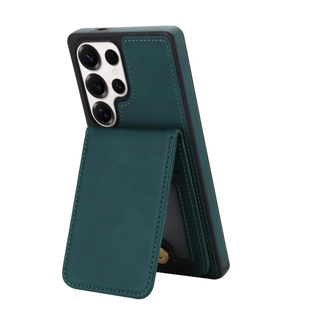 WEFOR Magnetic 2 In 1 Detachable for Samsung Galaxy S25 S24 S23 S22 Ultra Wallet Case with Card Holder, RFID Blocking Kickstand