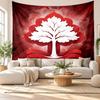 Nottingham Forest Wall Tapestry, Soft Fabric Wall Hanging, Decorative Backdrop For Bedroom Home Wall Art