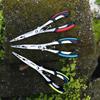 With Rubber Handle Fish Mouth Pliers Hook Line Cut Fishing Tied Hooks Pliers  Fishing Tools