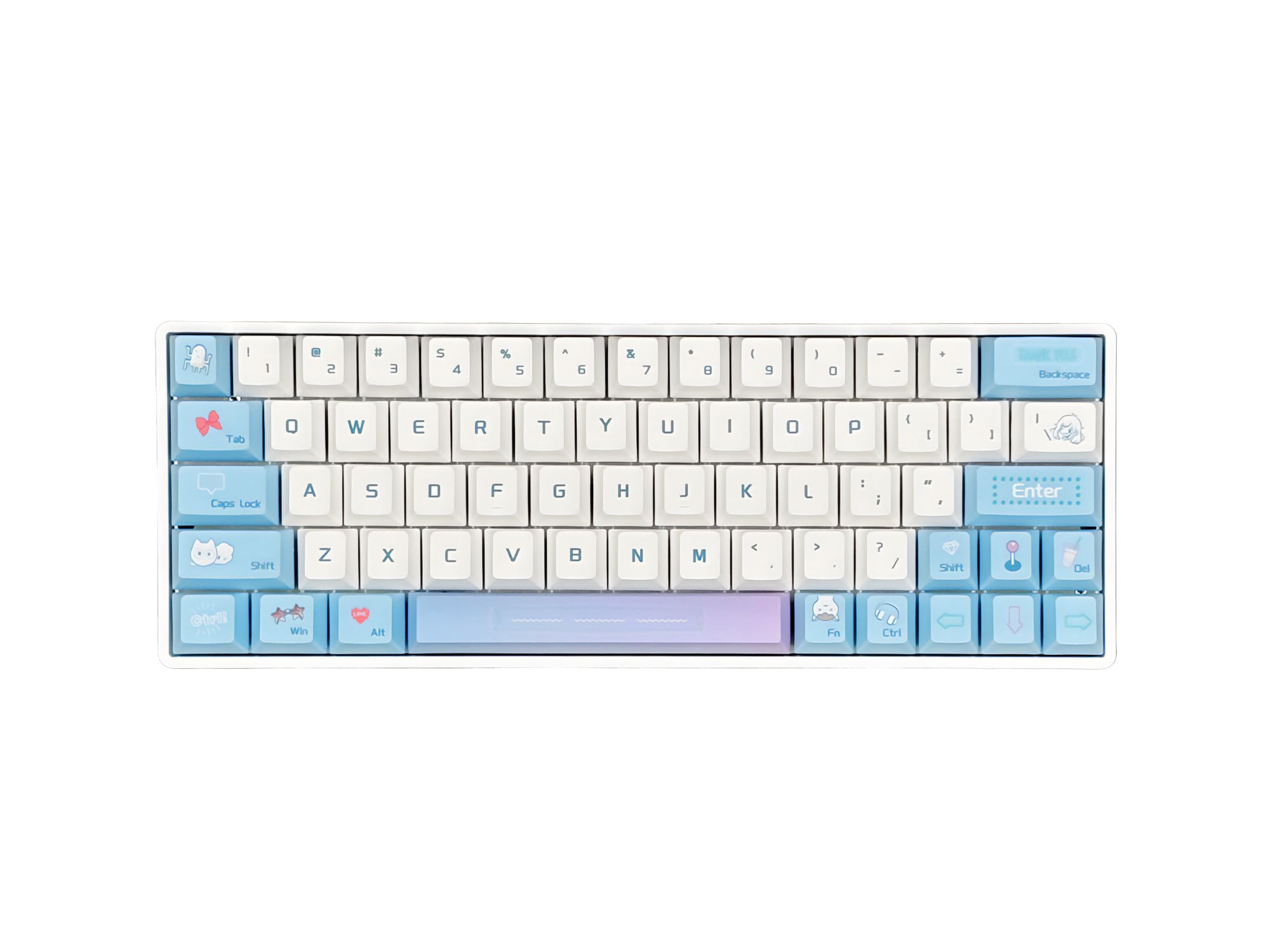 

HEMU Sikakeyb Castle HM66 Rapid Trigger Gaming Keyboard 8000hz APRT 0.01mm~