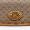 Gucci Old Gucci Shoulder Bag Micro GG Vintage Beige PVC Women Used
