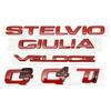 Alfa Romeo Giulia Stelvio Veloce TI Q4 Q2 Rear Badge