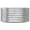 Jardinière de jardin - Maison Exclusive - Acier galvanisé - Ø80 cm - H36 cm