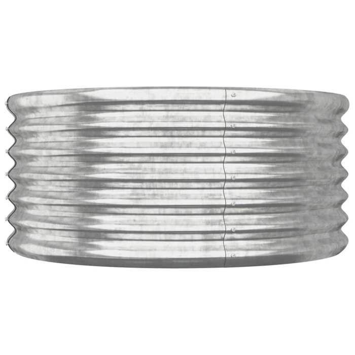 Jardinière de jardin - Maison Exclusive - Acier galvanisé - Ø80 cm - H36 cm