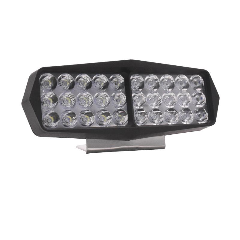 12V Motorcycle LED Spotlights Work Lamp Blaze Waterproof Universal Motorbike Electric Vehicle Scooter Headlight Moto Accessories