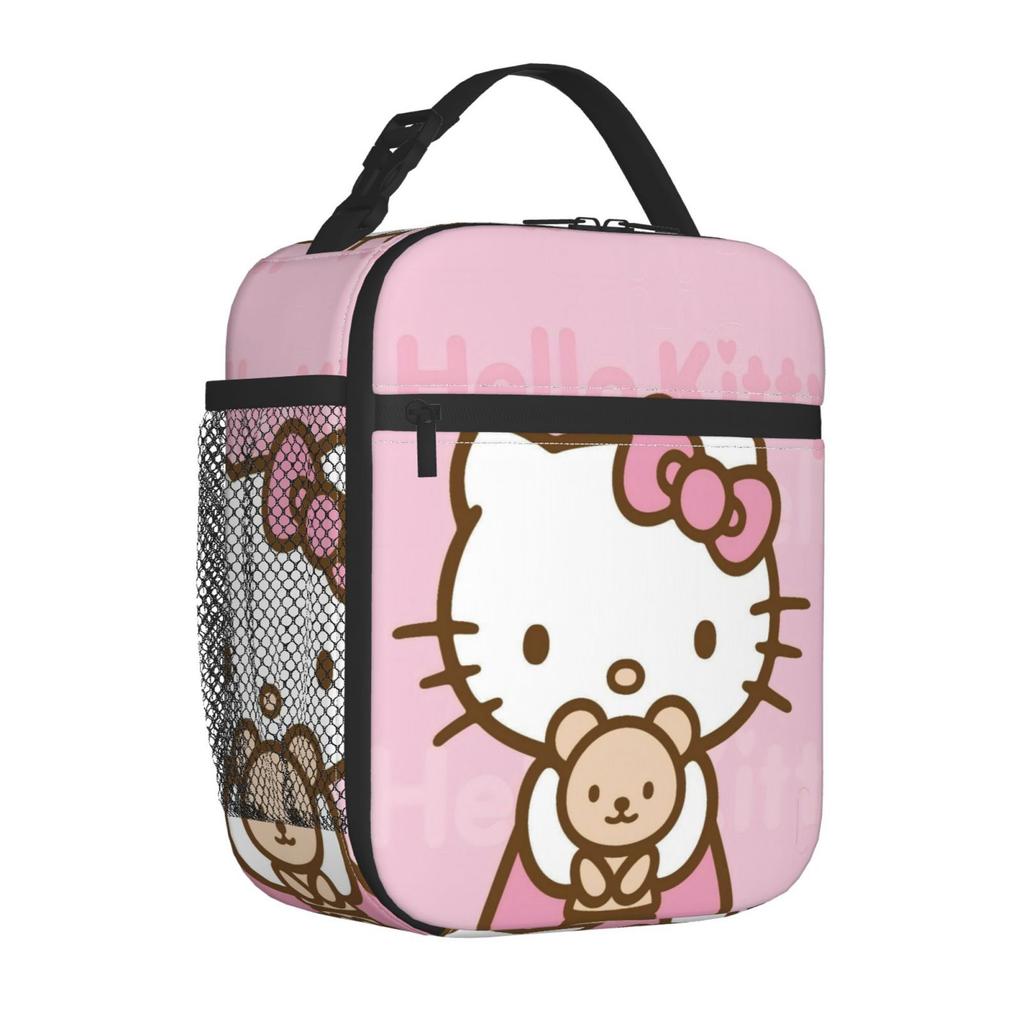 Picnic Bag, Primary And Secondary School Students Lunch Bag, Waterproof Handbag, Large-Capacity Thermal Insulation Bag