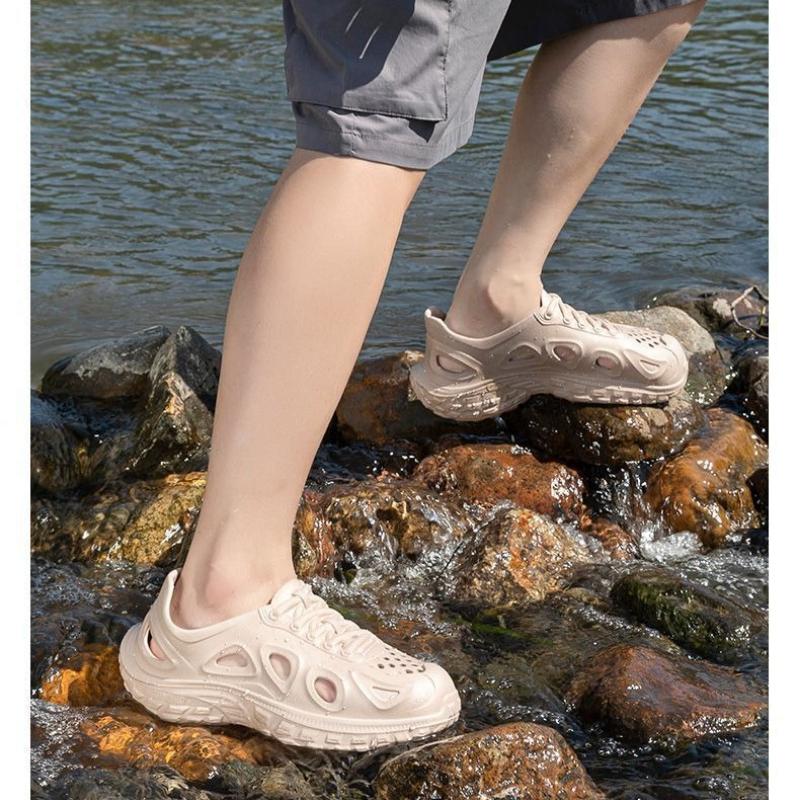 Crocs Unisex Estivi per Esterno Suola Spessa Antiscivolo EVA Sandali Sportivi Traspiranti da Uomo a Suola Spessa