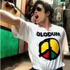 Retro Olodum Grafické Tričko Unisex Bílé Bavlněné Tričko Vintage Dárek
