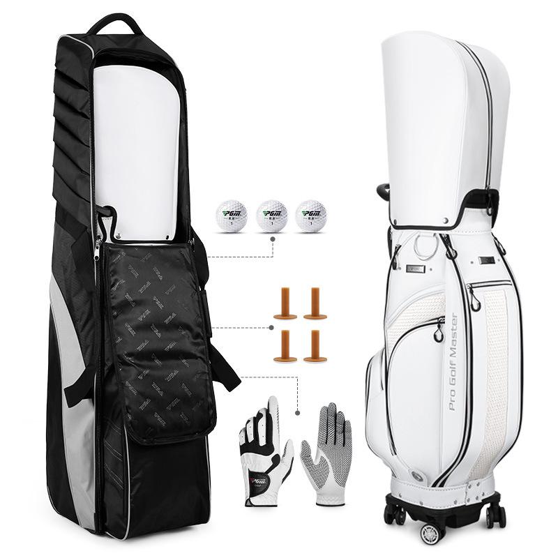 PGM Golf Air Travel Bag: Thickened Anti-Collision Cotton Design for Men and Women
