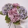 68cm Moisturizing 3D Large Hydrangea Artificial Flowers Wedding Floral Real Touch Flower Party Home Room Decor Latex Hydrangea