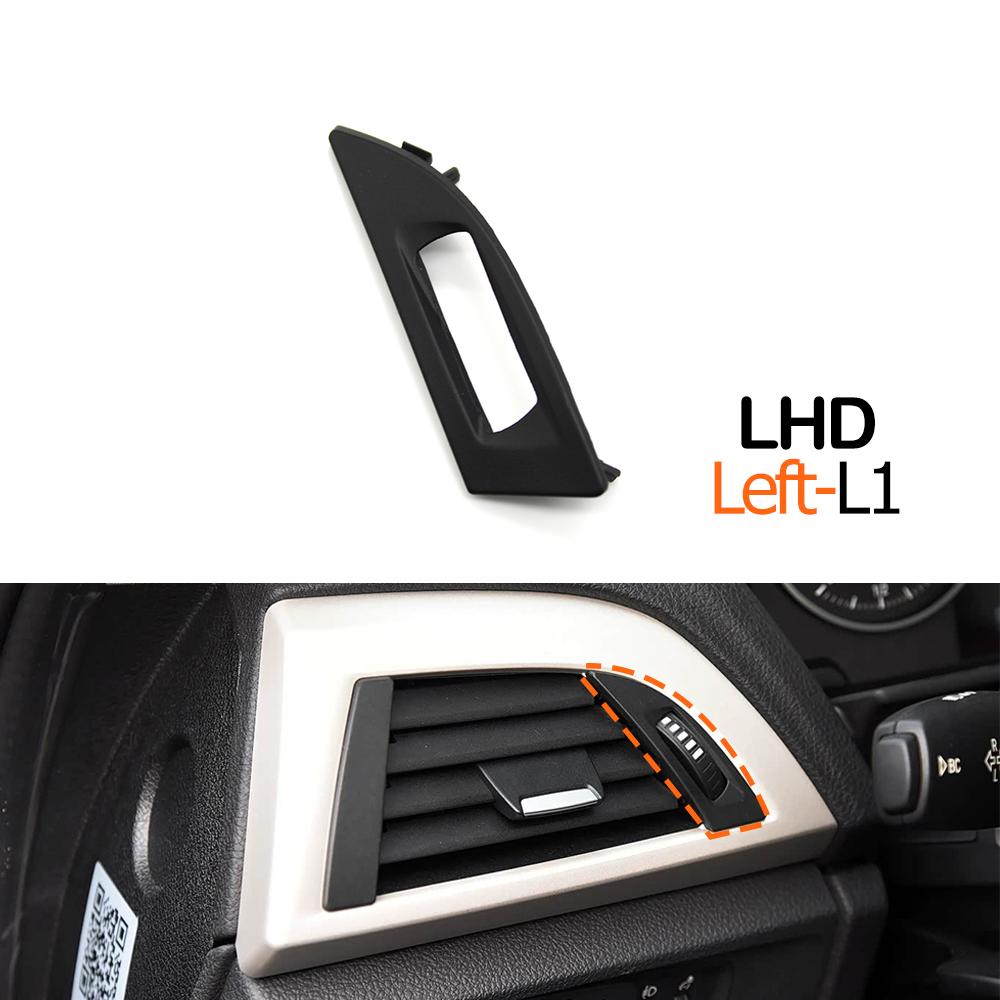 LHD Car Front Left Right Air Vent Grille Decorative Panel AC Outlet Cover Trim For BMW 1 2 Series F20 F21 F22 F23 2012-2019
